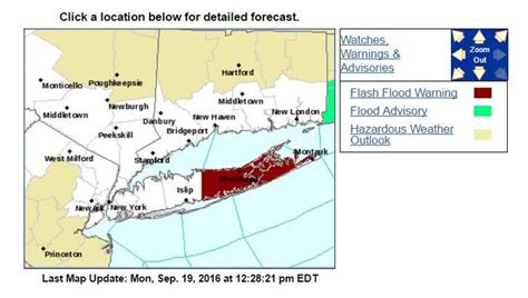 Flash Flood Warning In Effect For Eastern Suffolk | Patchogue, NY Patch