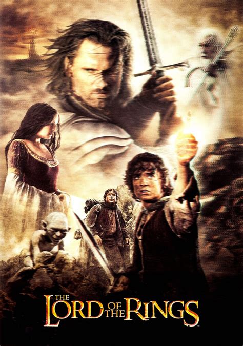 The Lord of the Rings- The Return of the King Movie Poster - Classic 00's Vintage Poster Print ...