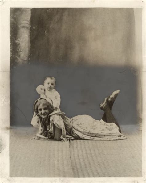 John Gilbert as a Baby with His Mother | Photograph | Wisconsin Historical Society | John ...