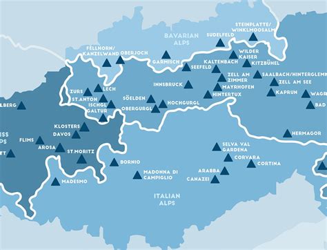 Navigating The Peaks: A Comprehensive Guide To The Alps Ski Resorts Map - Interactive Republican ...