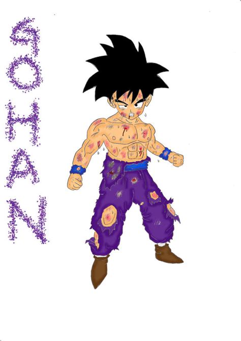 Training is hard -Teen Gohan by shitallan on DeviantArt