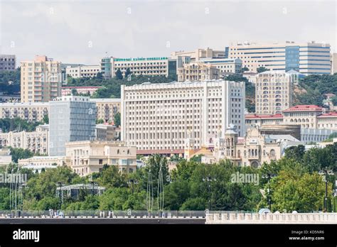 Day view of Baku Azerbaijan architecture Stock Photo - Alamy