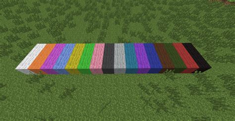 I just realized that the wool colors are hexidecimal... : r/Minecraft