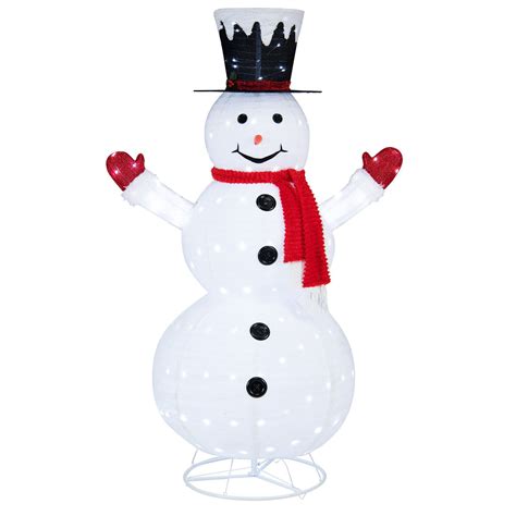 The Holiday Aisle® Snowman Christmas Decor Lighted Display | Wayfair