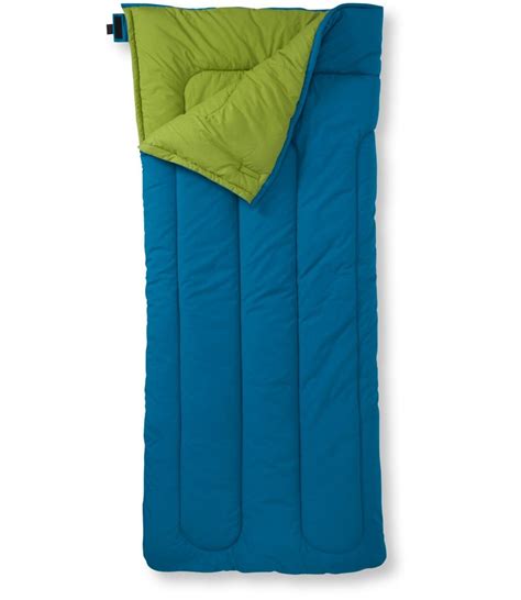 Camp Sleeping Bag, Kids' Cotton-Blend-Lined 40°