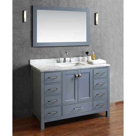 Royal Key West Collection 48 inch Gray Bathroom Vanity