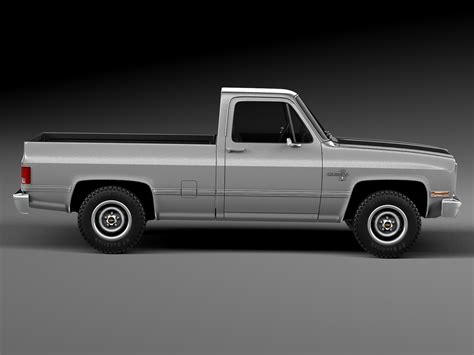 3d model 1981 1987 chevrolet