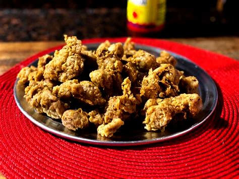 Southern Fried Chicken Gizzards - Two & A Knife