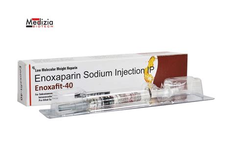 Enoxafit-40 Enoxaparin Injection 40 mg/0.4 ml, Enoxaparin Sodium ...