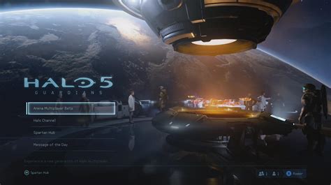 Halo 5 Multiplayer Beta Menu Revealed - GameSpot