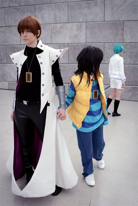 Seto, Mokuba and Noah Kaiba from Yu-Gi-Oh! Yu Gi Oh, Male Cosplay, Best Cosplay, Anime Costumes ...