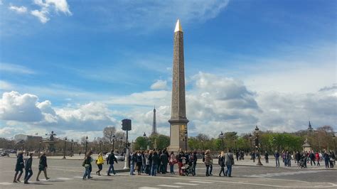 The Luxor Obelisk on the Place de la Concorde in Paris