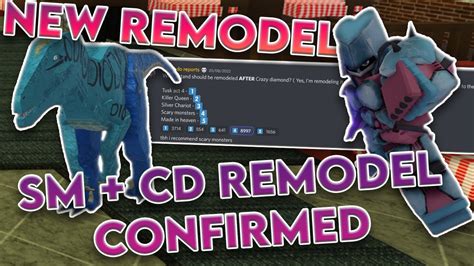 [YBA] SCARY MONSTERS + CD REMODEL SOON (NEW REMODELS) - YouTube