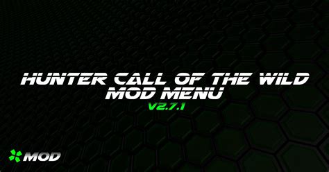 Hunter Call Of The Wild Mod Menu (PC Download) | X Mod