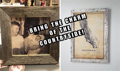 5 Barnwood Picture Frames: A Rustic Accent For Your Home!