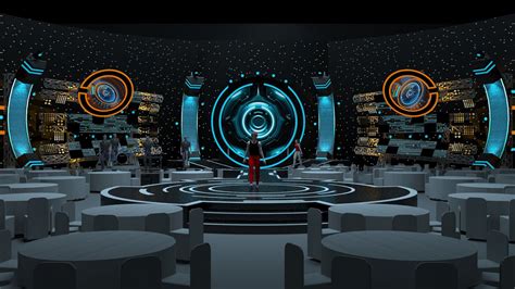 Futuristic Stage Concept on Behance | 舞台美術, 空间, 美術