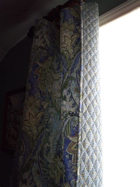 Sew Simple Reversible Quilted Curtains | Our bedroom has a d… | Flickr