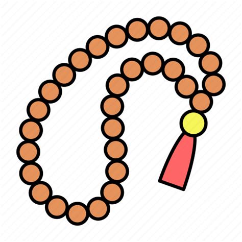 Prayer beads, misbaha, holy rosary, dhikr, forgiveness, prayer icon ...