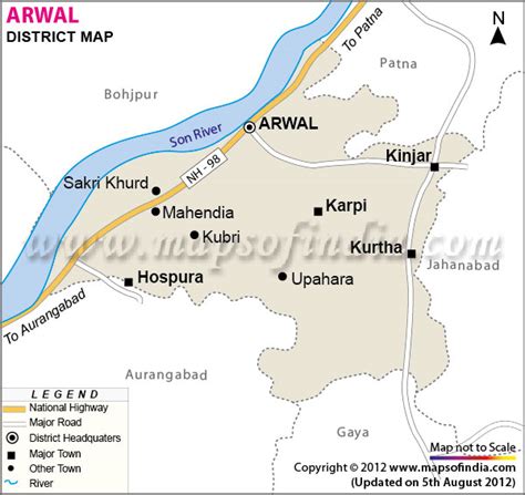 Arwal District Map