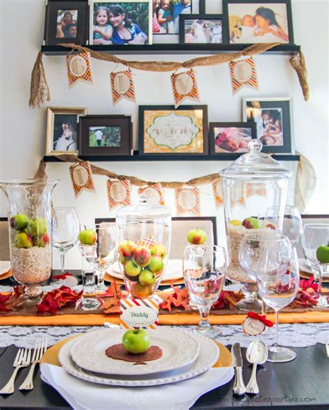 Our Vintage Inspired Thanksgiving Decorations