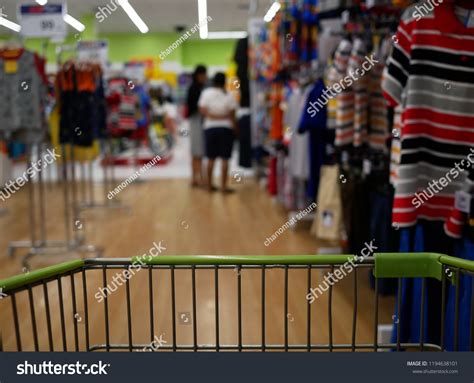 Businessadvertisingshopping Cart Supermarket Retail Store Stock Photo ...