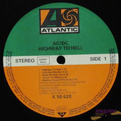 Пластинка Highway To Hell Ac/Dc. Купить Highway To Hell Ac/Dc по цене 8000 руб.