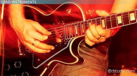 Rock Band Instruments | History & Equipment - Lesson | Study.com