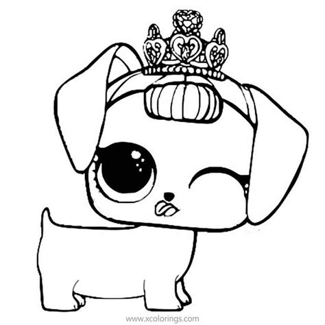 Lol pets coloring pages fancy haute dog – Artofit