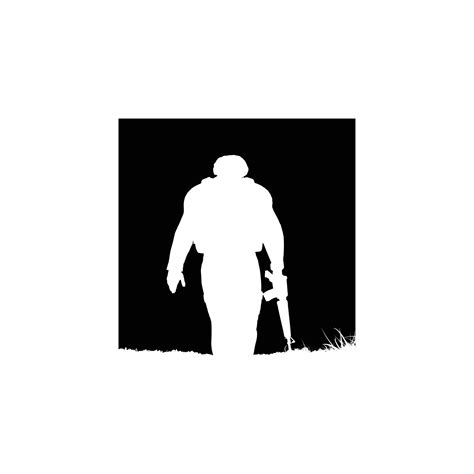 person with a gun silhouette 21249898 Vector Art at Vecteezy