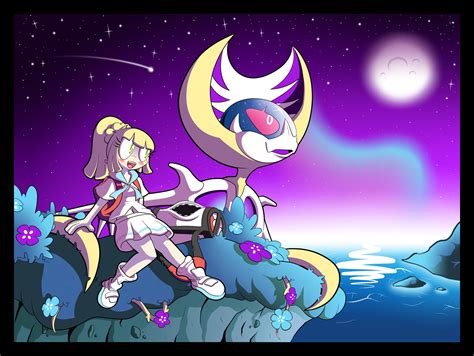 Pokemon Sun 11x17 Poster Lillie and Nebby - Etsy Singapore