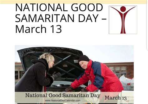 National Good Samaritan Day! | Good samaritan, Samaritan, Best