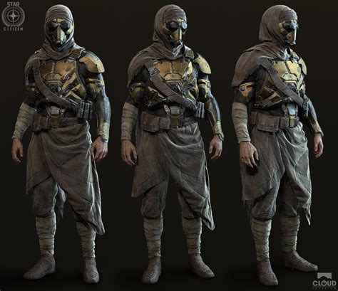 Star Citizen - Desert Nomad — James Ku - CG Character Artist