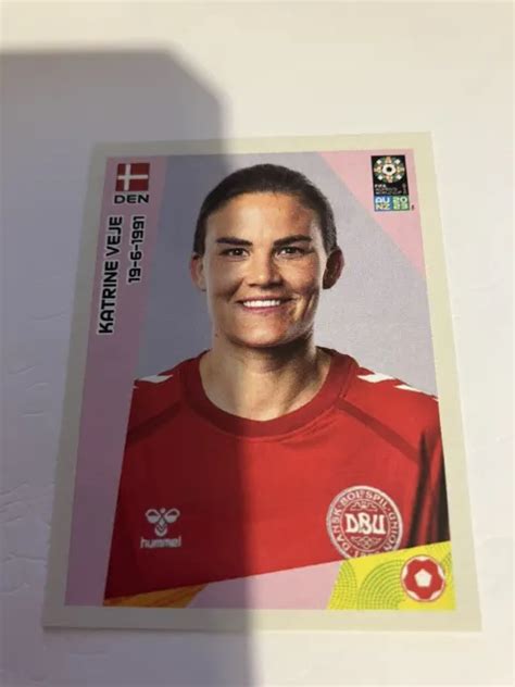 PANINI WOMEN'S World Cup 2023 Official Sticker Katrine Veje Denmark #246 $2.55 - PicClick