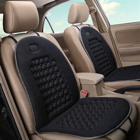 Black Magnetic Car Seat Cover Cushions Protector Pad Winter Warm ...