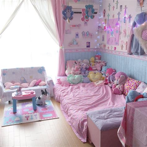 pastelfairytears: “♥ ” | Kawaii room, Kawaii bedroom, Cute bedroom ideas