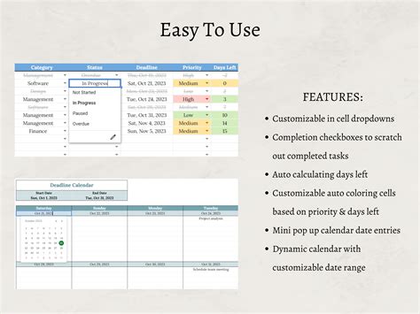 Project Tracker Google Sheets Project Task Manager Template Project ...