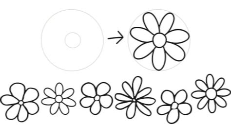 How to draw simple flowers - Sarah Renae Clark - Coloring Book Artist ...