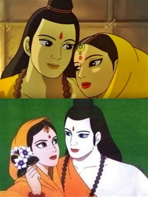 Ram Sita Love Story | Girly art illustrations, God illustrations, Cute ...