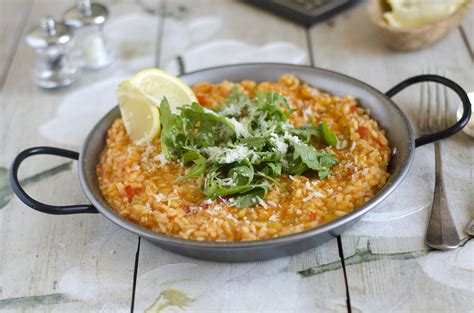 Spicy Risotto with Red Pepper Recipe