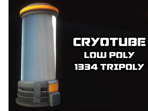 Cryo Tube | 3D Sci-Fi | Unity Asset Store