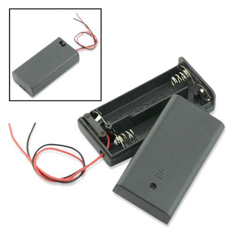 2 AA (3v) Battery Holder with Switch