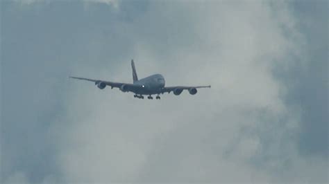 airbus A380 landing - YouTube