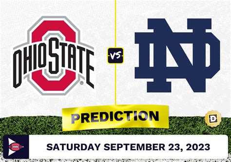 Ohio State vs. Notre Dame CFB Prediction and Odds - September 23, 2023