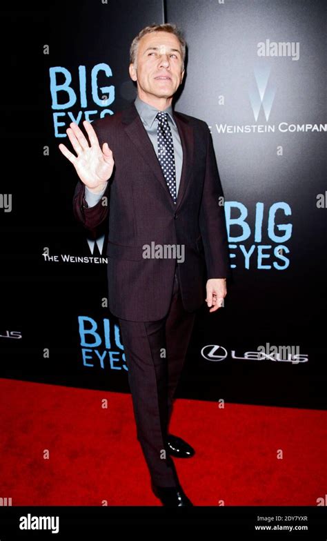 Christoph Waltz attends the Big Eyes movie premiere at The Museum of ...