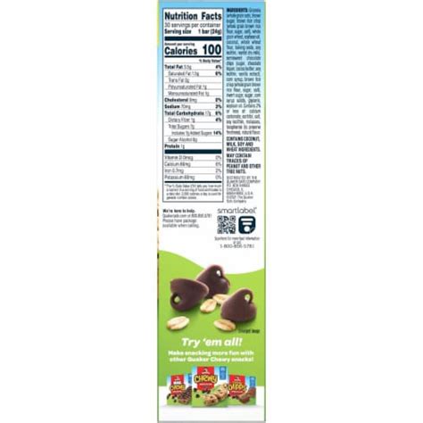 Quaker Chewy® Chocolate Chip Granola Bars, 30 ct - King Soopers