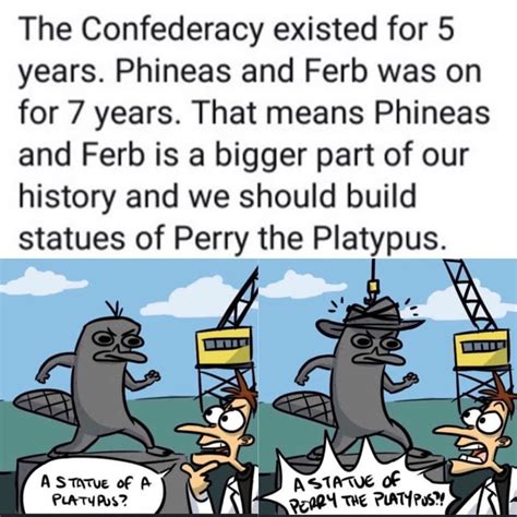 Pin by jaders on memes | Phineas and ferb, Perry the platypus, Memes