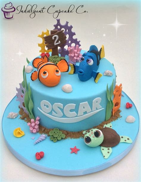 Finding Nemo Cake........ | Finding nemo birthday cake, Finding nemo cake, Nemo cake