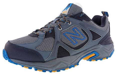 New Balance Men Walking Trail Wide Width Running Sneakers MT481 - Shoe City