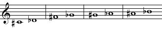 Enharmonic spellings and music notation