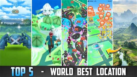 Top 5 World Best Locations in Pokémon Go | Best locations to play ...